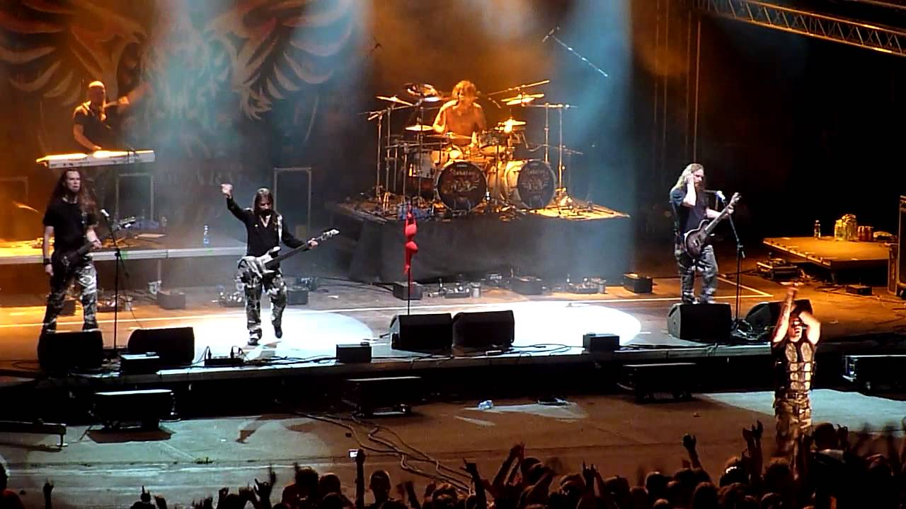 Sabaton - Aces In Exile (live @ Pilsen, CZ - Metalfest = 05-06-11)