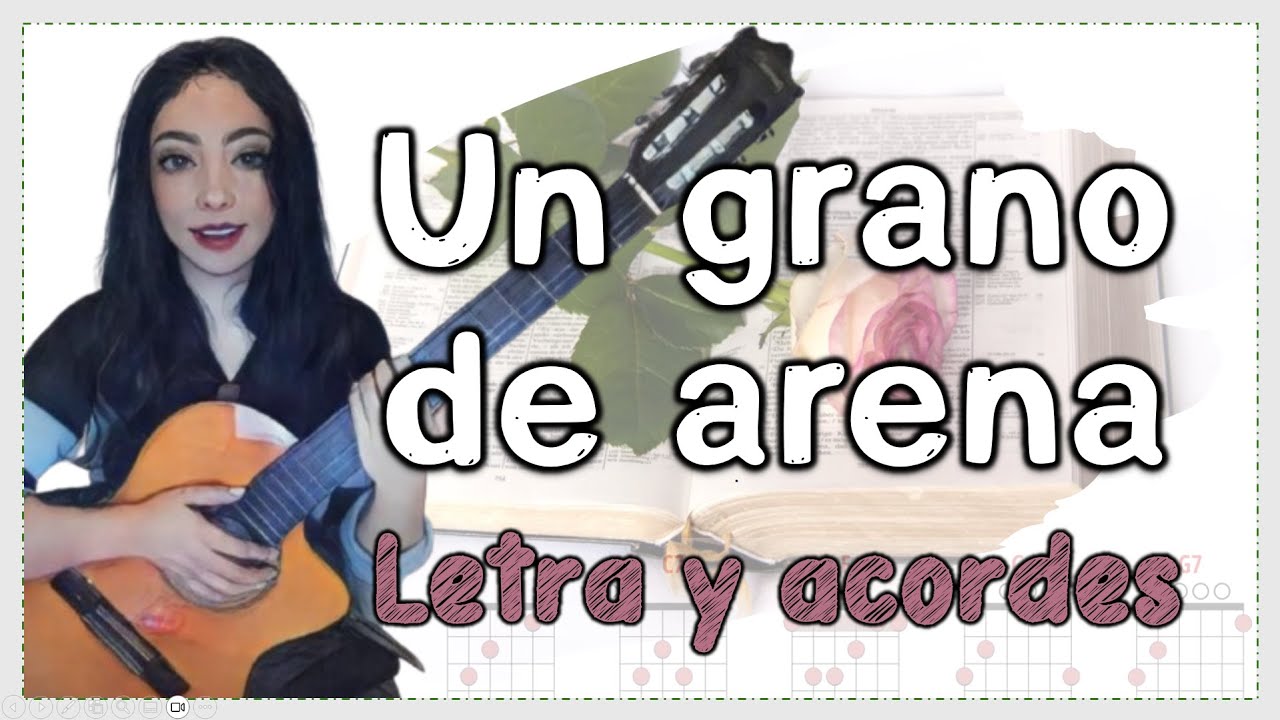 Un grano de arena - Cover con 𝒍𝒆𝒕𝒓𝒂 𝒚 𝒂𝒄𝒐𝒓𝒅𝒆𝒔