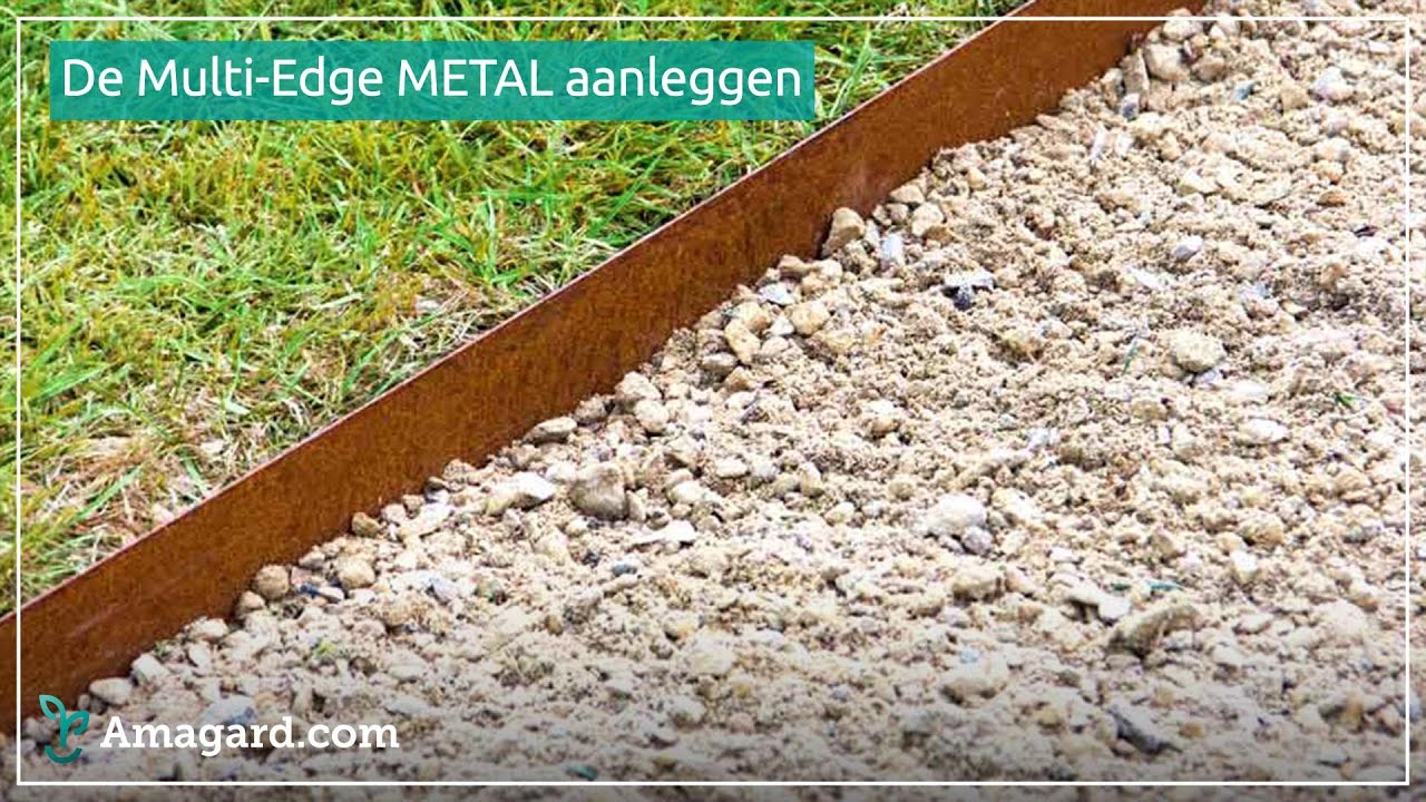 Hoe moet ik tuinafboording aanleggen? | Multi-Edge METAL