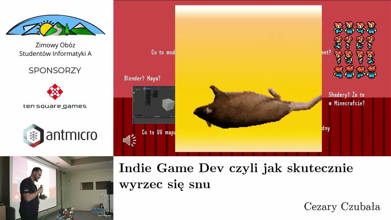 Indie Game Dev czyli jak skutecznie wyrzec się snu - Cezary Czubała