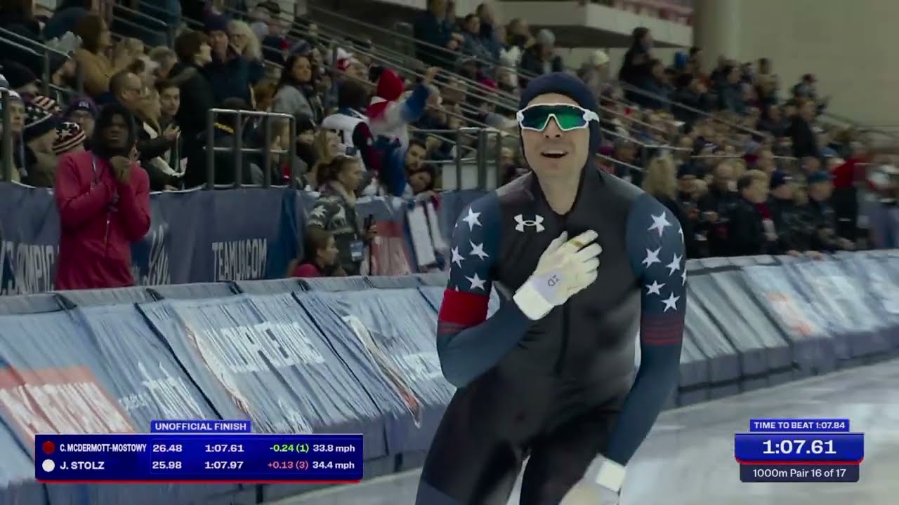 McDermott-Mostowy, McLeod and Stolz earn Winter Olympic spots at Speedskating Trials