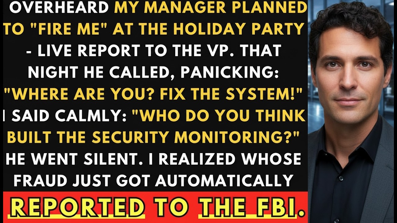 I Overheard Their Plan to Fire Me—Then I Used My Security System to Expose Them.