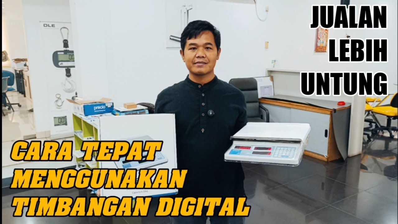 TIMBANGAN DIGITAL TERLARIS PALING AKURAT‼️ CARA TEPAT MUDAH DAN BENAR MENGGUNAKAN TIMBANGAN DIGITAL