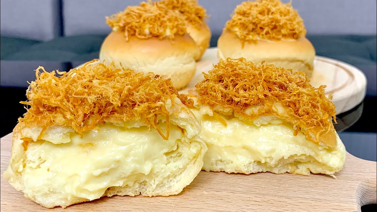 Cách làm bánh mì chà bông PHÔ MAI tan chảy | Pork Floss CREAMCHEESE Bread | Chang's House ( Phụ đề)