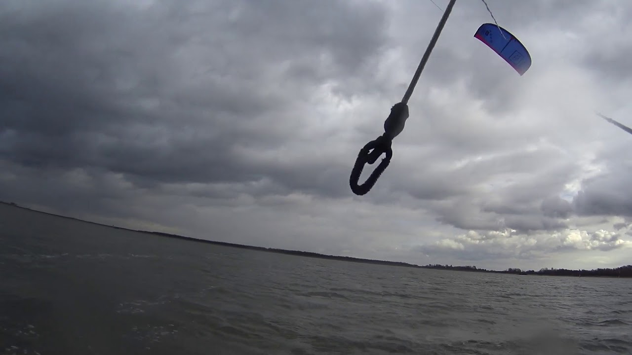 pierwsze skoki na hydrofolie'u