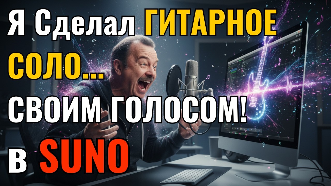 Как в SUNO создать ГИТАРНЫЙ РИФ ГОЛОСОМ? Секрет, который удивит!