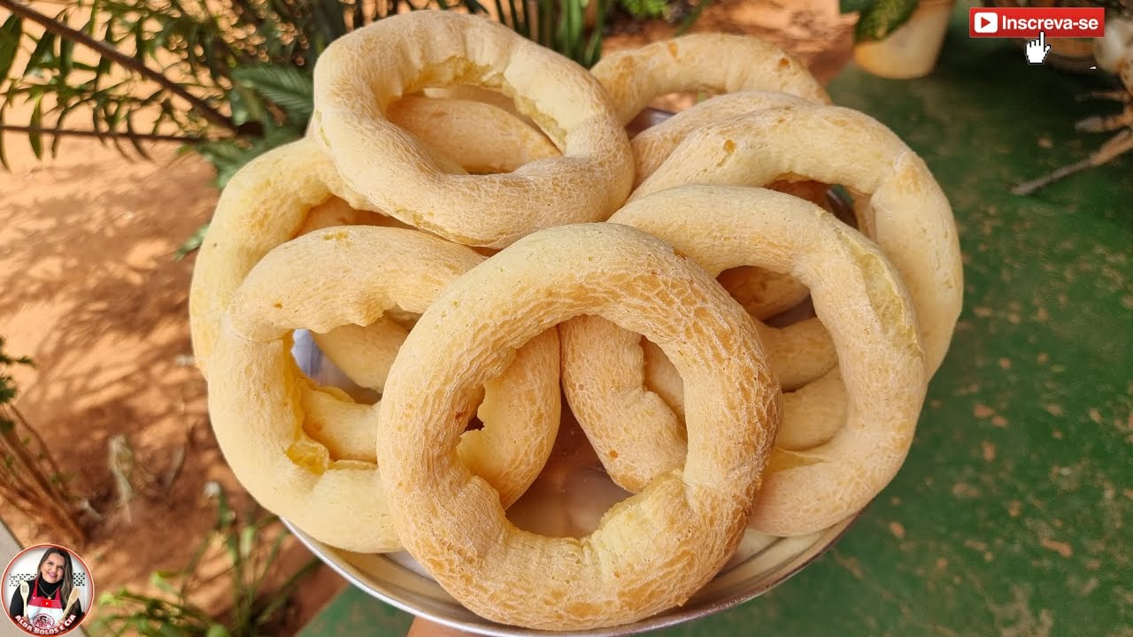 ROSQUINHAS DE POLVILHO TIPO PÃO DE QUEIJO | Perfeitas com um cafezinho |FAÇA E VENDA