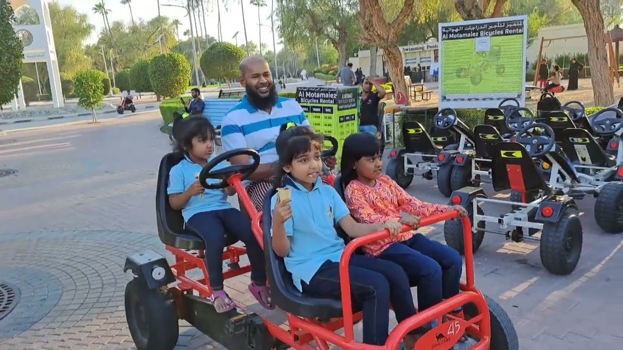 Fazan and Fadhin in Dubai  - Mushrif Park - 29.04.23