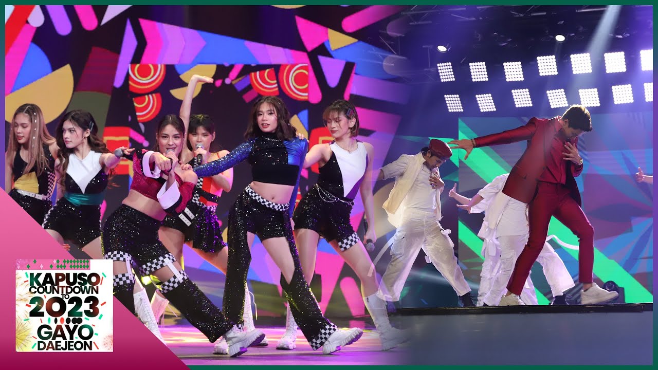 Kapuso stars and P-Pop groups pop like it’s hot in 2023! | Kapuso Countdown to 2023 (Gayo Daejeon)