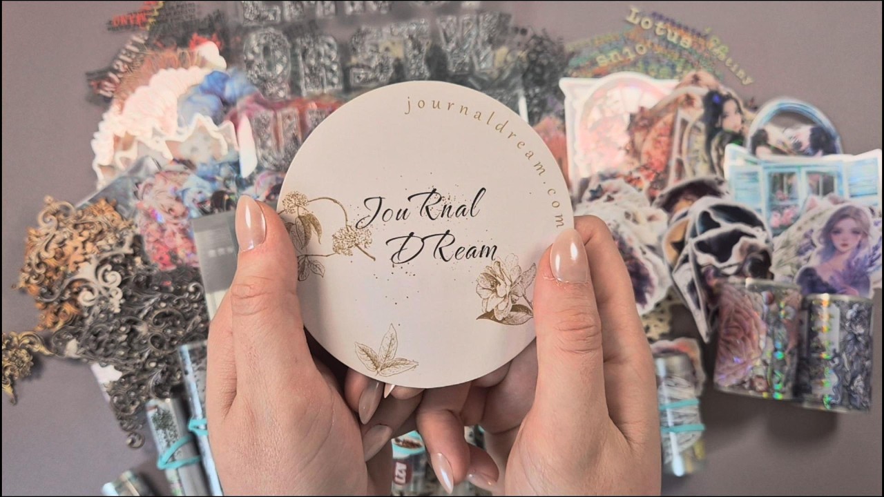 ASMR Unboxing Journaldream on Valentine #journaling  #unboxing #asmr