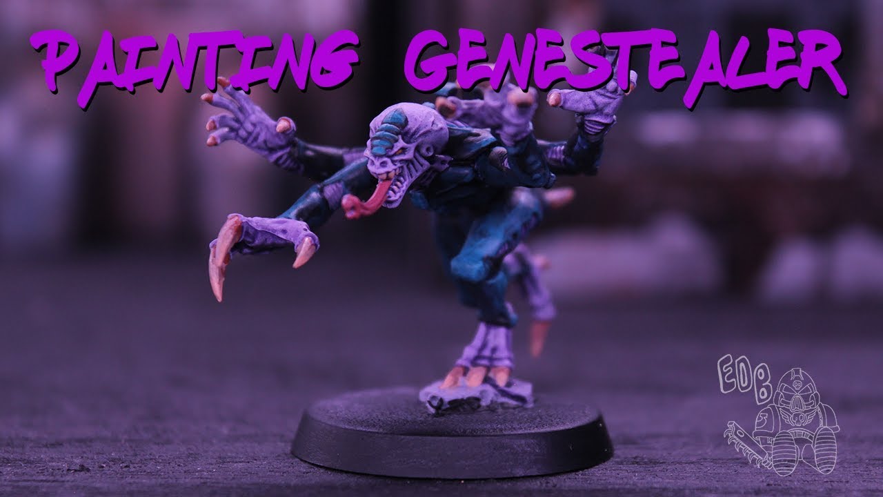 How to paint a Genestealer