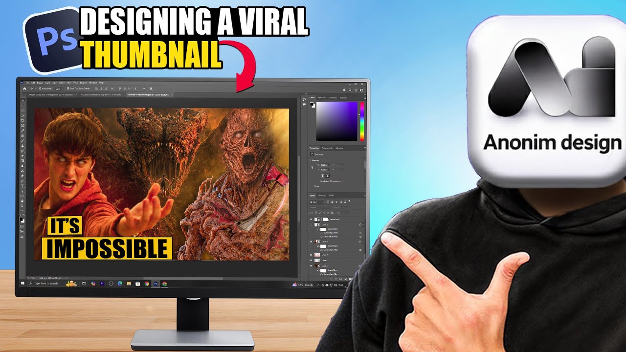 MOST VIEWED THUMBNAIL 🔥 REDESIGNING
