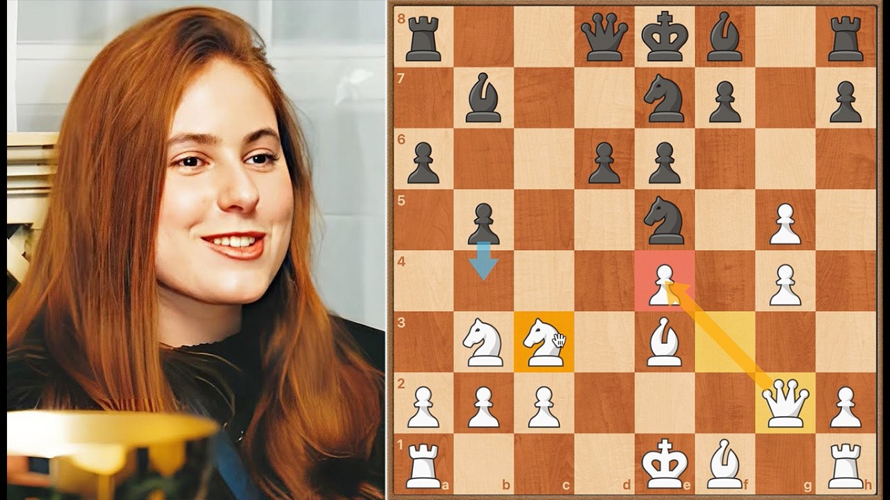 🤯 ¡ESTÁN LOCOS!  Nadie juega AJEDREZ así: El caos total de Shirov y Judit Polgar