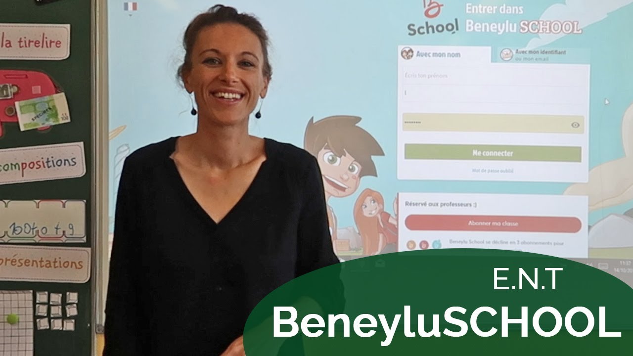 BENEYLUSCHOOL - E.N.T (Espace numérique de travail) DE MA CLASSE DE CE1-CE2 [VLOG 14]