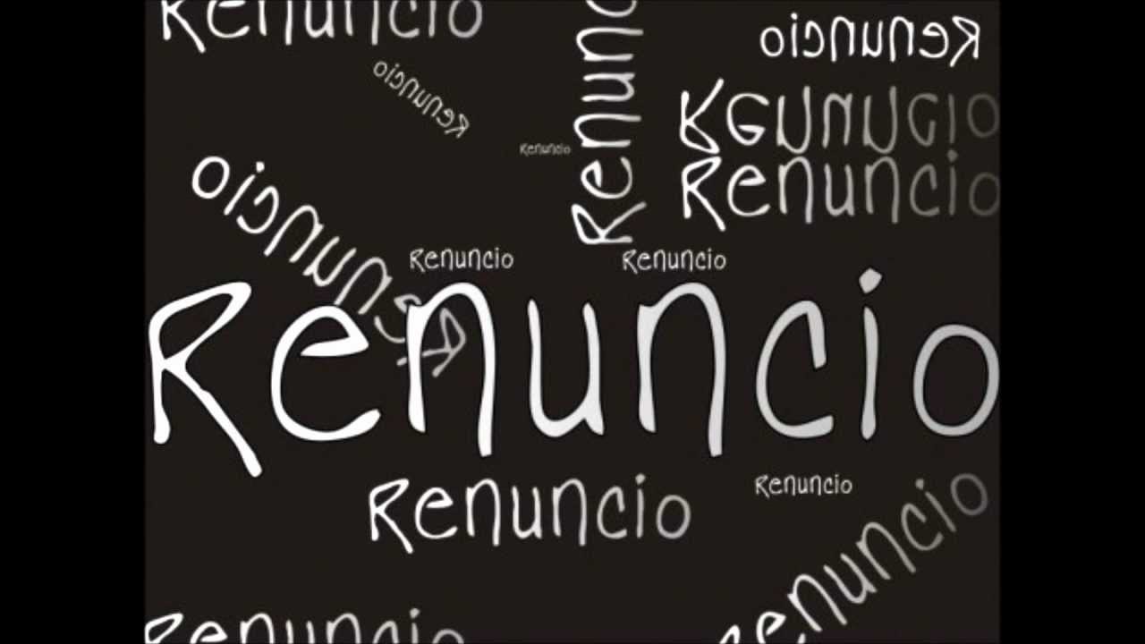 Gregory Palencia - Renuncio