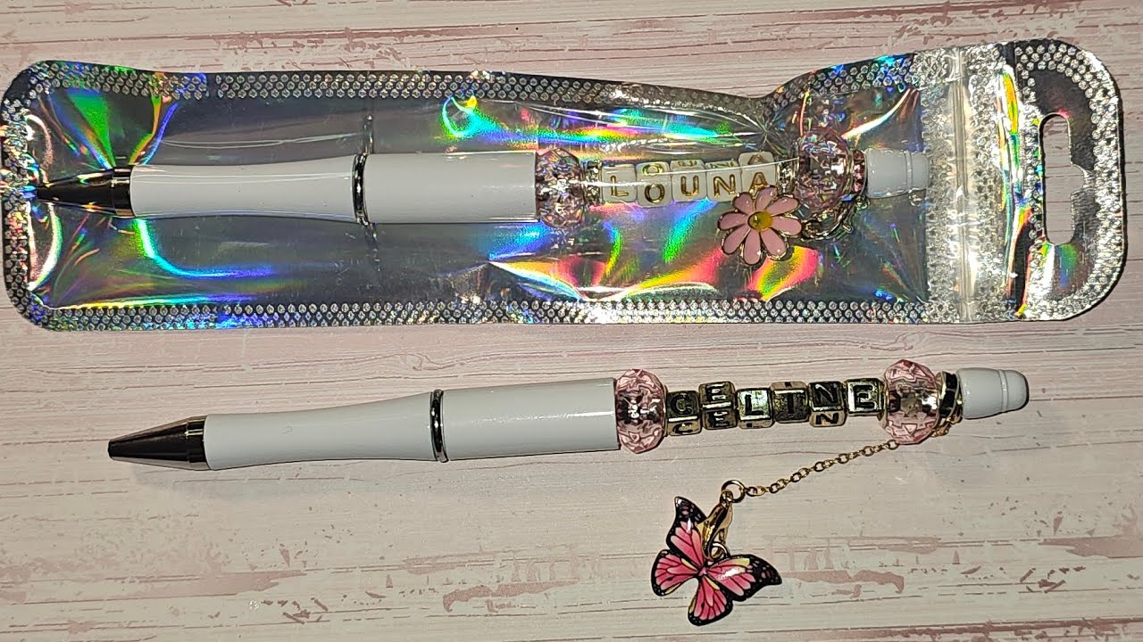 TUTO STYLO PERSONNALISÉ TEMU ET ACTION