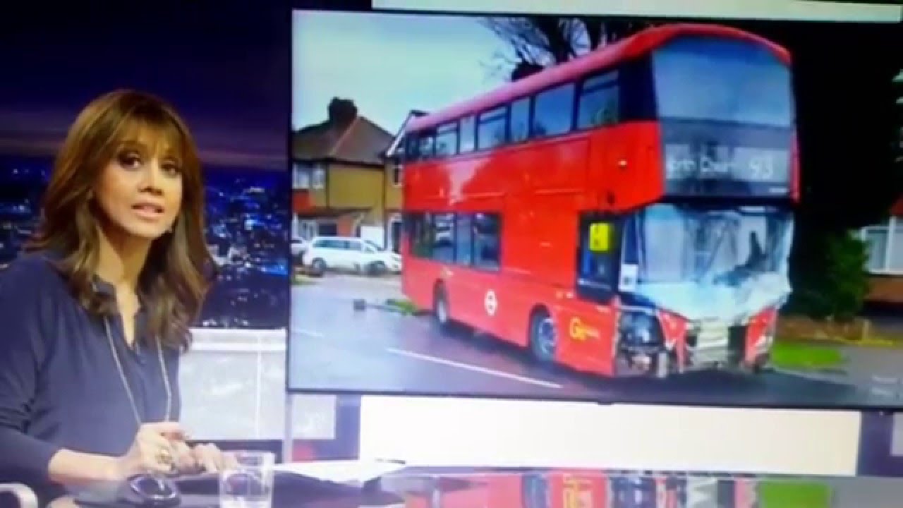 Go Ahead Bus Crash in South London - BBC News Report