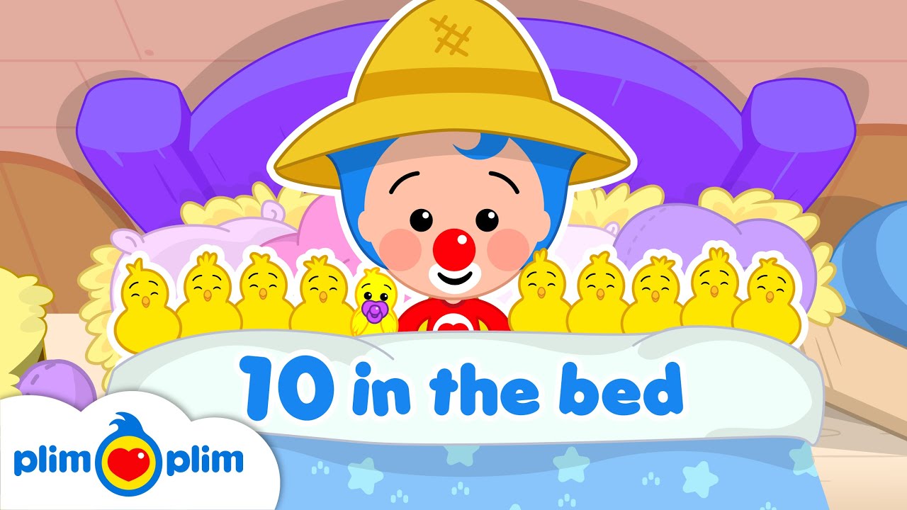 Ten in the Bed, Five Little Fish and More Learning Songs for Kids by Plim Plim - The Kindness Hero