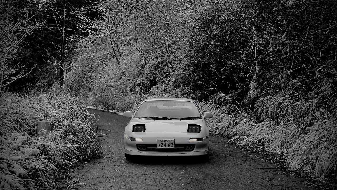 Toyota MR2 (1995) | Snowy Road POV Drive