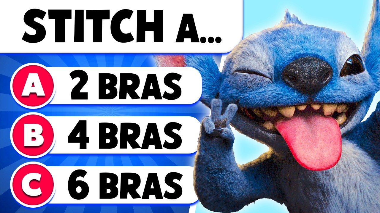 38 questions sur LILO et STITCH, le FILM 🎬🐨💙 | Quiz Lilo & Stitch ✅