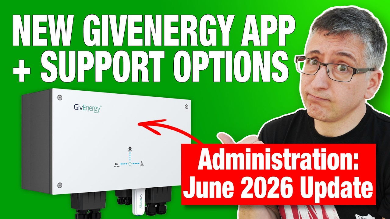 Новое приложение GivEnergy, подписки и поддержка (обновление от июня 2026 г. - GivEnergy находитс...