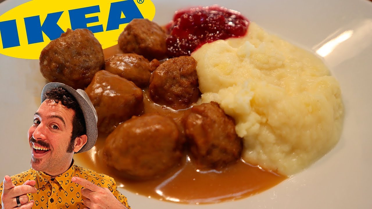 &iexcl;Comiendo en el RESTAURANTE de IKEA! Probando alb&oacute;ndigas y la comida de la cafeter&iacute;a de IKEA