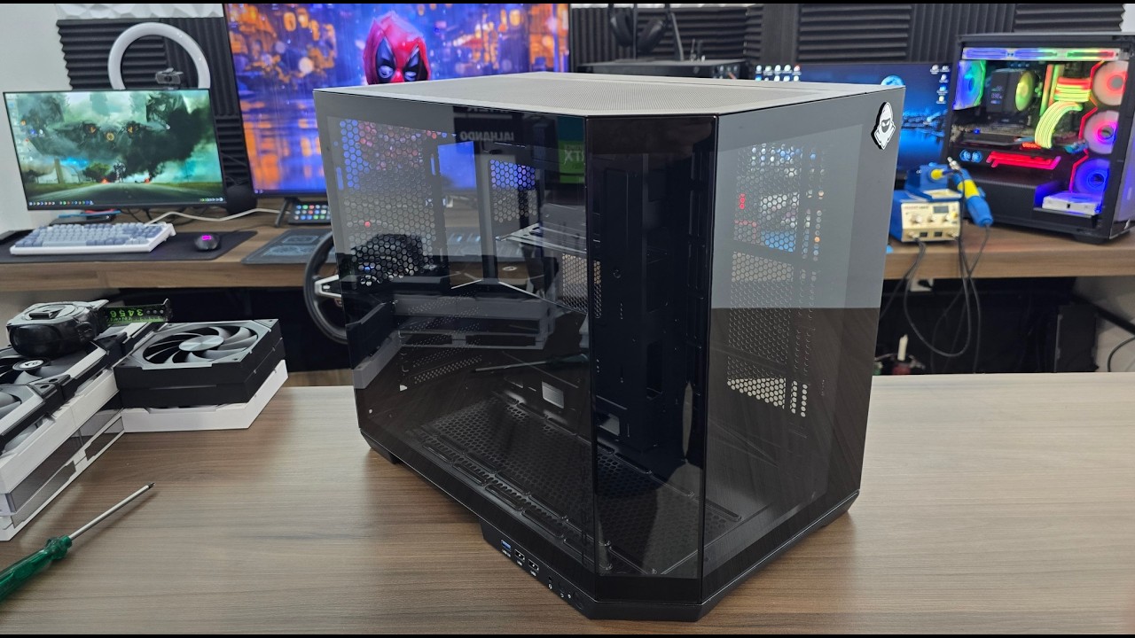 É bom mesmo? Gabinete Mancer CV700L, unboxing com análise completa