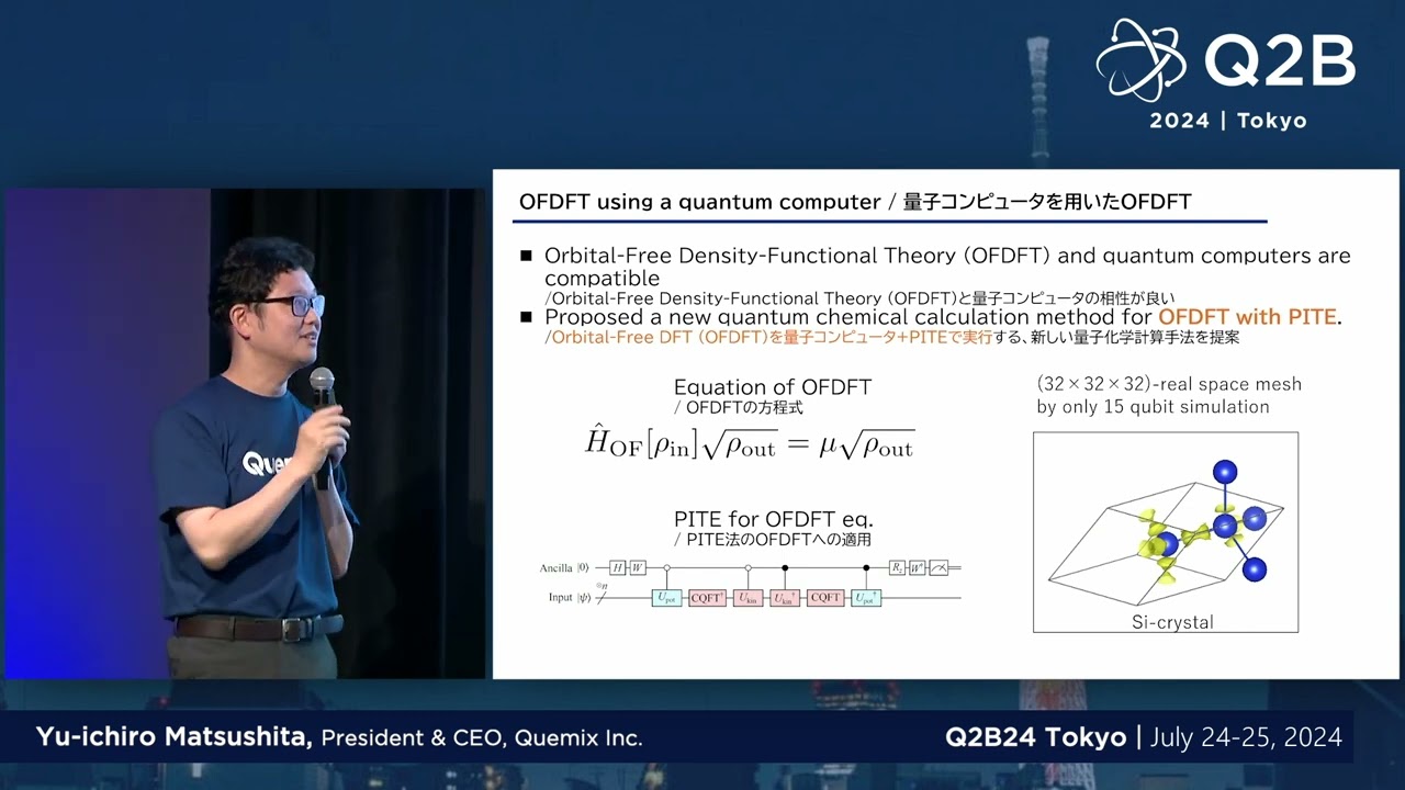 Q2B24 Tokyo | The Future of Simulation & Machine Learning Transformed by FTQC | Yu-ichiro Matsushita