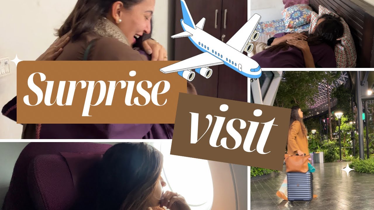 Surprise family visit to Pakistan| Travelling from UK to Pakistan via Qatar Airways