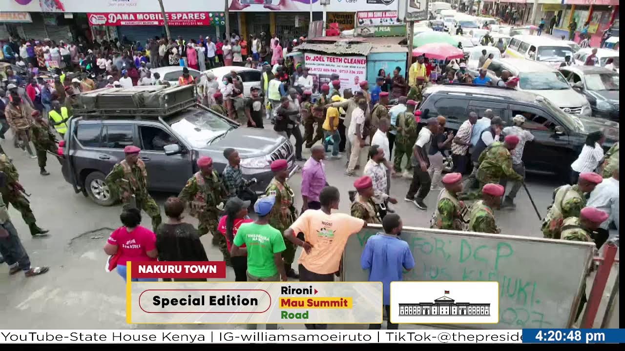 Special Edition: Rironi-Mau Summit Road, Nakuru Town, Nakuru County