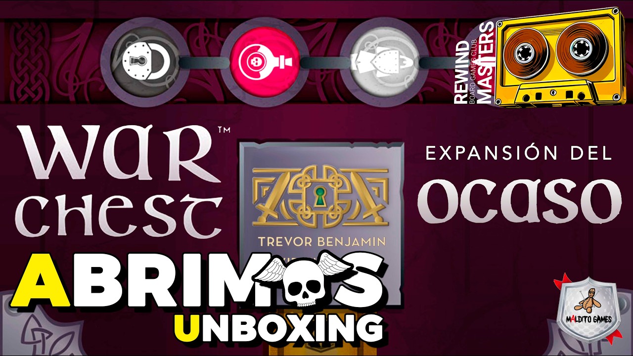 ♟️ Abrimos WAR CHEST - OCASO (Maldito Games) — ¡Incluye maldades nuevas! | Rewind Masters