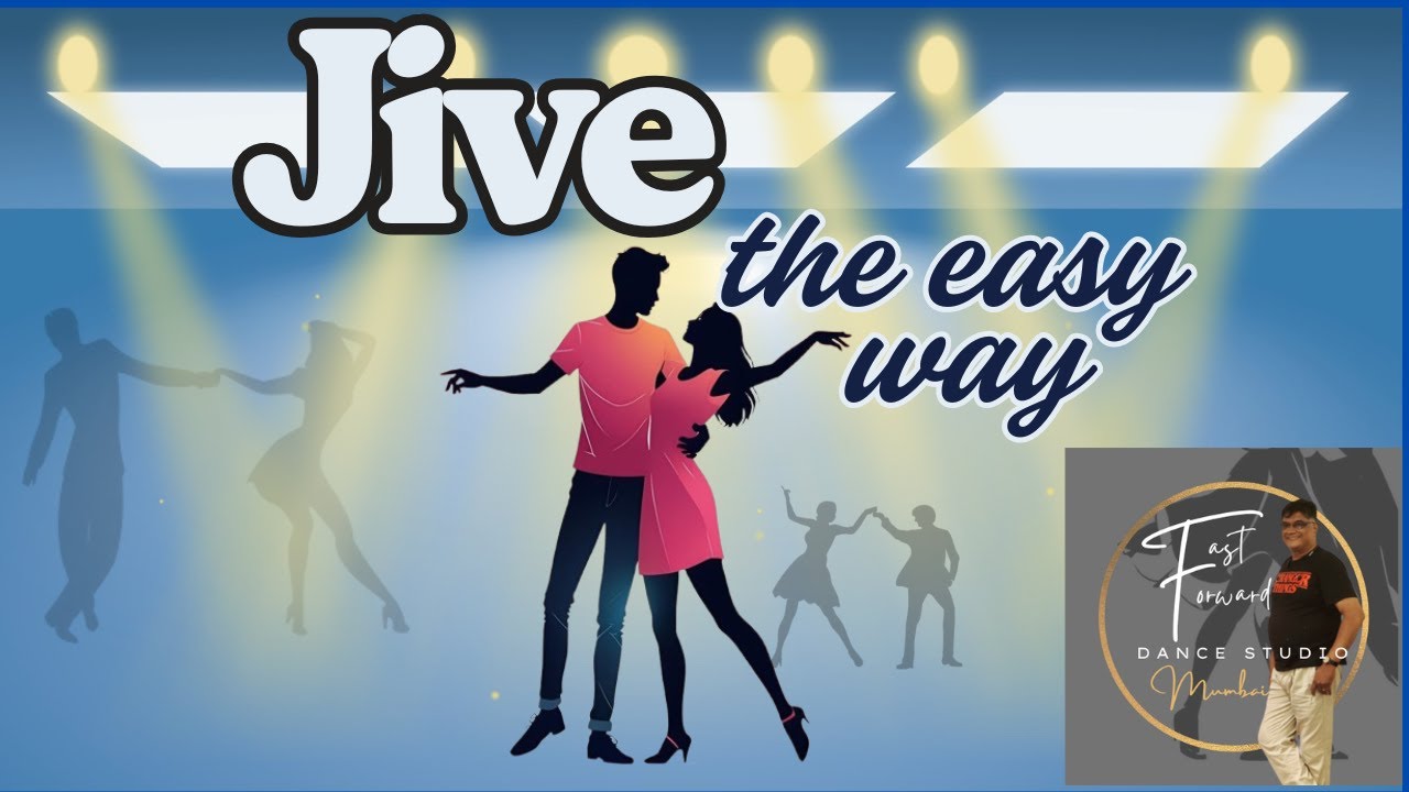 Learn the easy way of dancing the Jive | Basic dance moves. 
