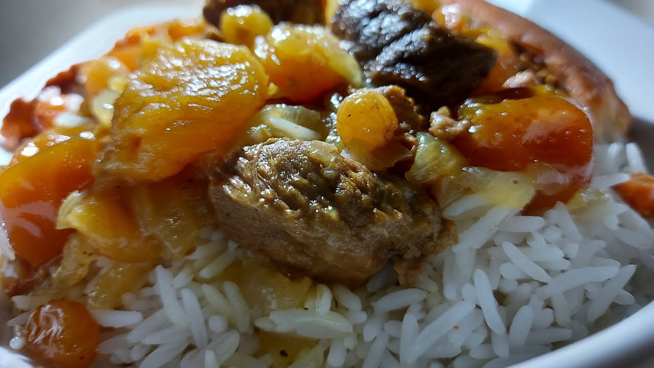 Азербайджанский Плов гара Сладкий плов с газмахом.😋Aş Gara.Azerbaijani Pilaf. Azerbaycan Pilavı😋