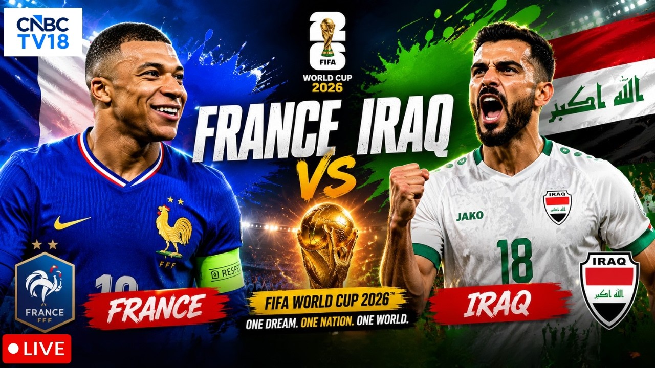 🔴FIFA World Cup 2026 LIVE: France vs Iraq | Kylian Mbapp&eacute; | Les Bleus | FRA vs IRQ | Hussein | N18G