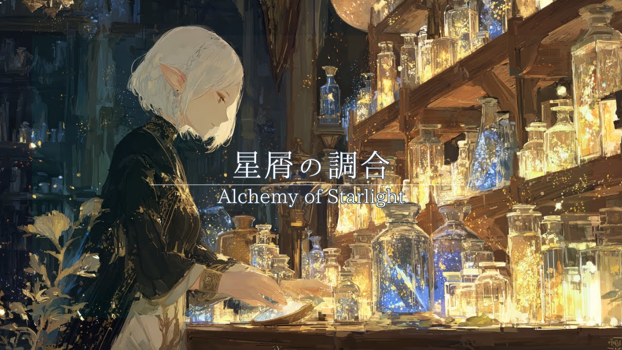 【作業用BGM】星屑の調合 / 幻想的なケルト音楽とアトリエの夜 - Celtic Fantasy Music for Study & Sleep