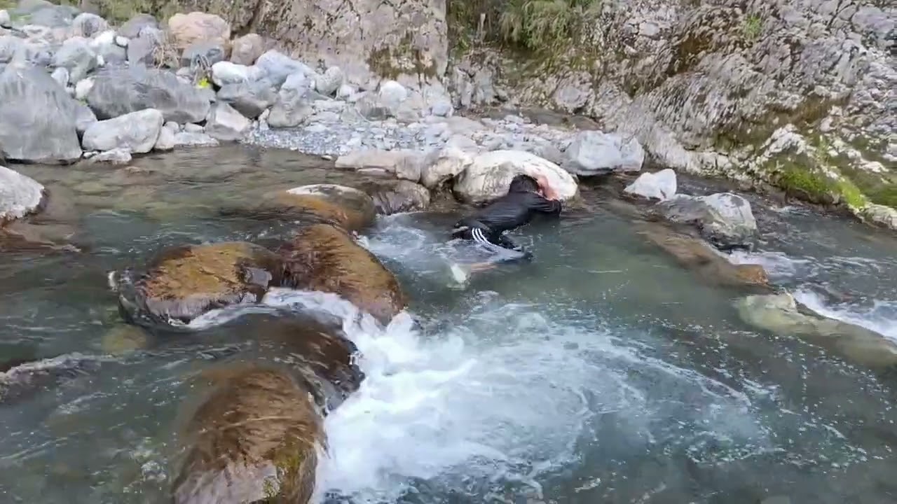 #Howtocatchtroutfishwithhandtechniques#Youngtalentedboystyingtocatchatroutfish 🐠🐟🐟 with hands#viral#