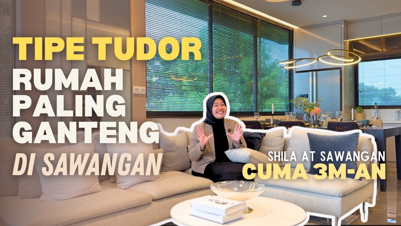 RUMAH PALING GANTENG DI SAWANGAN TIPE TUDOR | 4 KAMAR TIDUR | CUMA 3M-an #shilaatsawangan