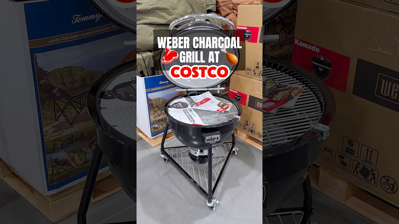 Weber Kamado E6 Charcoal Grill&mdash;$799.99 at Costco 🔥🍖 #costcofinds #shorts
