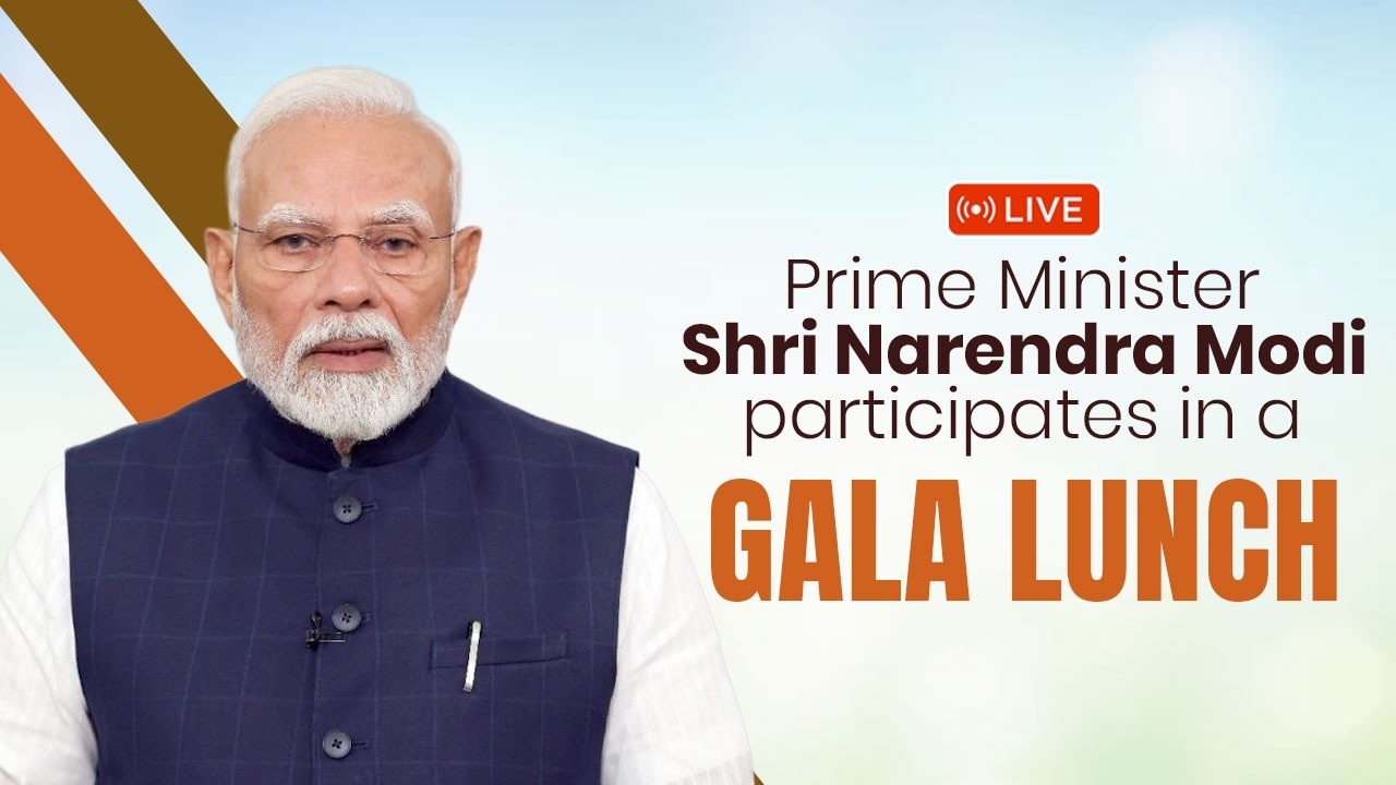 LIVE: PM Shri Narendra Modi Participates in a Gala Lunch Hosted by New Zealand PM Christopher Luxon