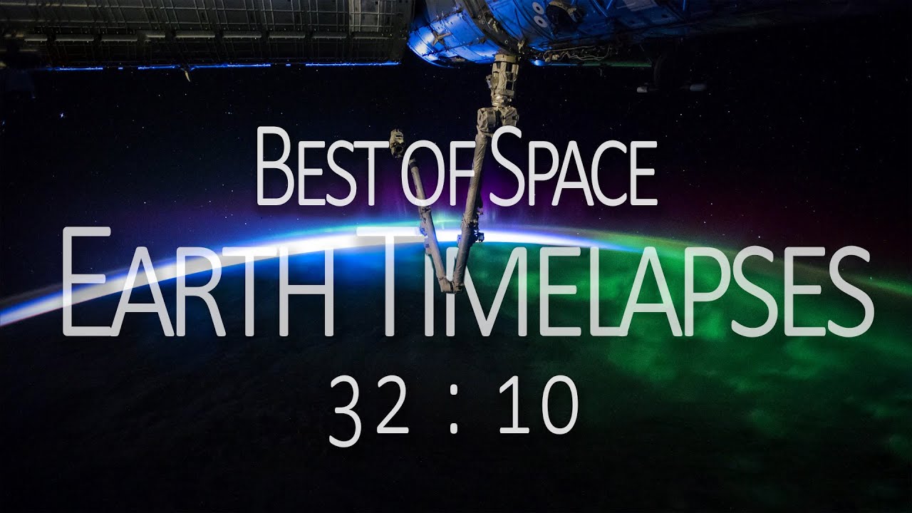 ESA - Earth Timelapses from Alexander Gerst - Best of Space Views - 4K 32:10 Timelapse