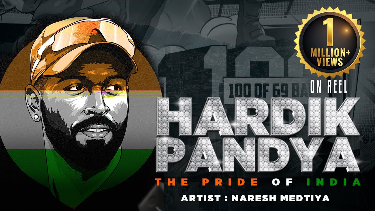 Hardik Pandya - The Pride of INDIA | Rap song | Cricket | Worldcup | Naresh Medtiya    #INDIA