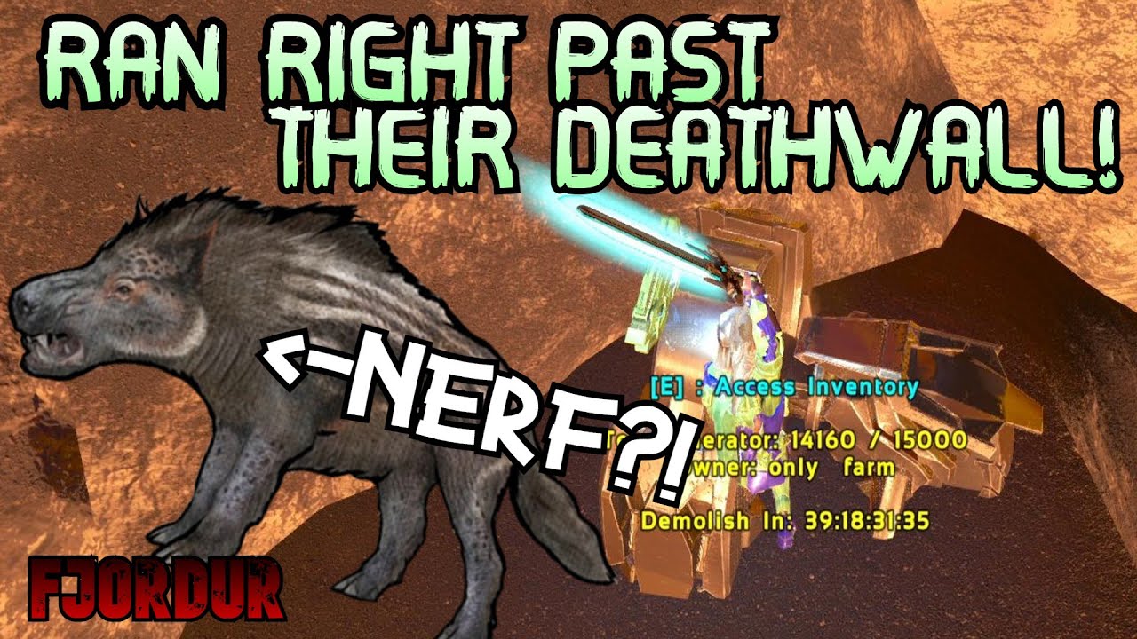 How We Used Andrewsarchus To Wipe The Alphas Base!-Small Tribes-ep.27|S.3| Ark Official PvP