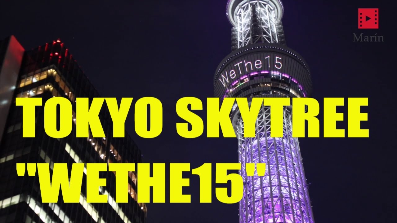 Tokyo Skytree lights up to Support IPC&rsquo;s &lsquo;&rsquo;WeThe15&rsquo;&rsquo; Campaign