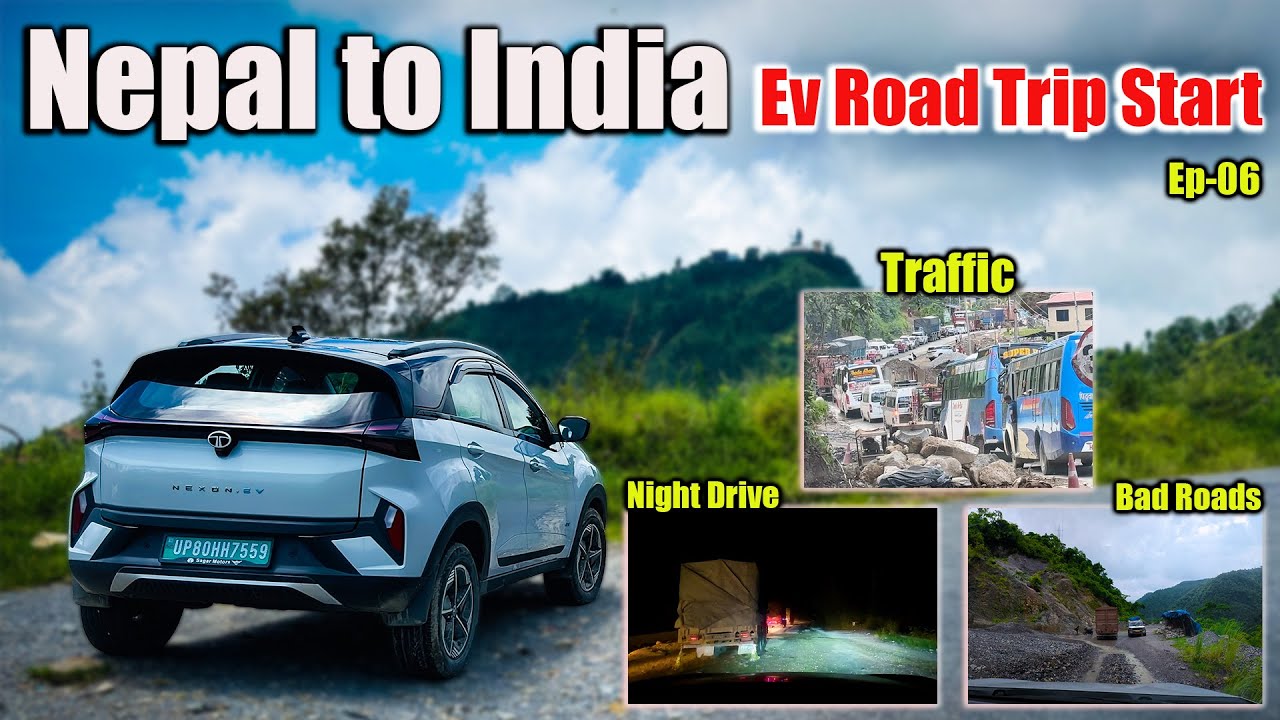 Landslide Blocked Our Route | Kathmandu to Agra 1000+ km Journey Starts |