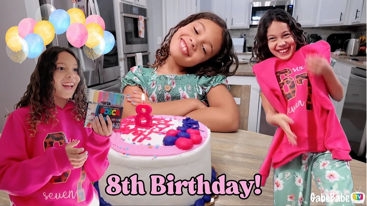 REAGAN'S 8TH BIRTHDAY! 🎉