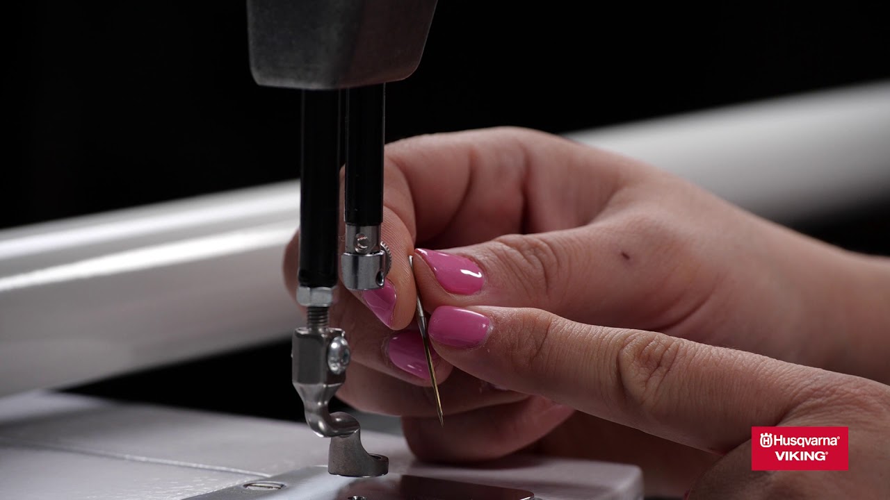 HUSQVARNA® VIKING® PLATINUM™ Q165 - Changing the Needle