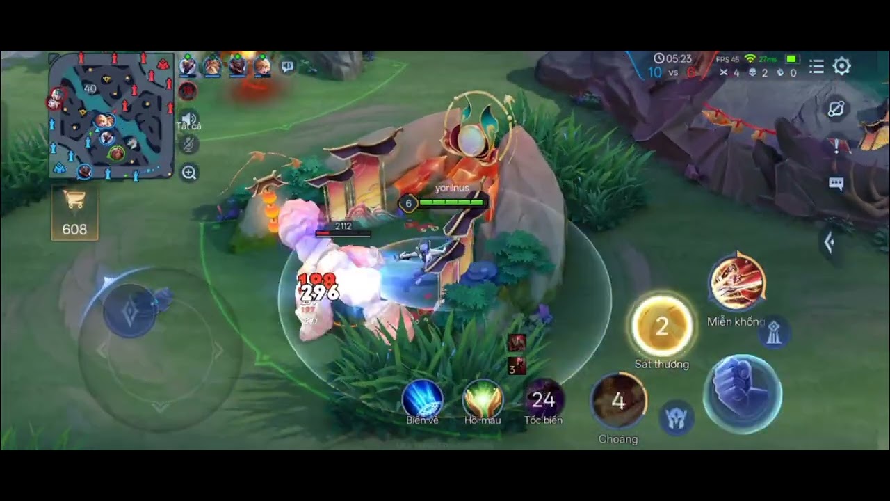Lần đầu chơi flo /YorilNus/#lienquanmobile#
