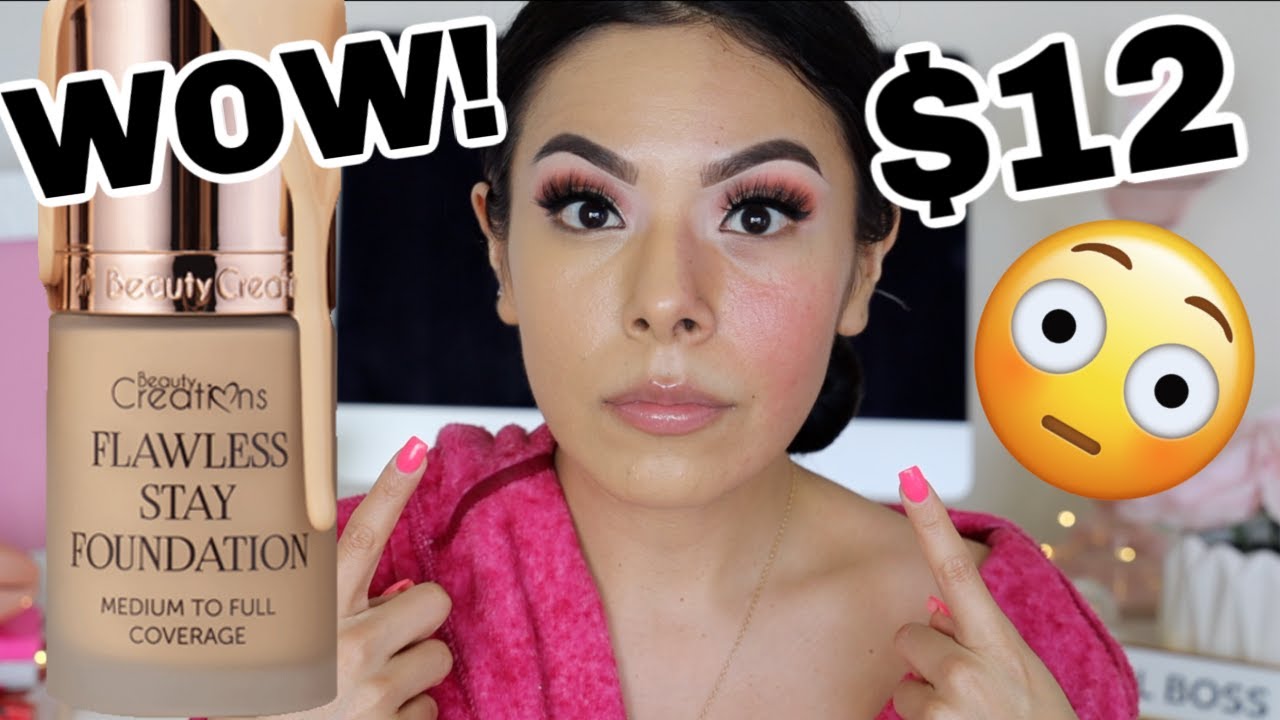 THE BEAUTY CREATIONS FOUNDATION LEFT ME SHOOK....😳