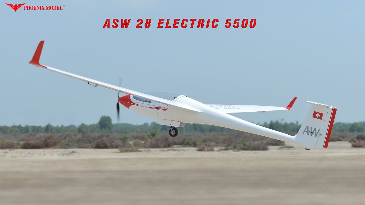 ASW 28 COMPACT 5,5M W/Electric Retract ARF Composite - GL09