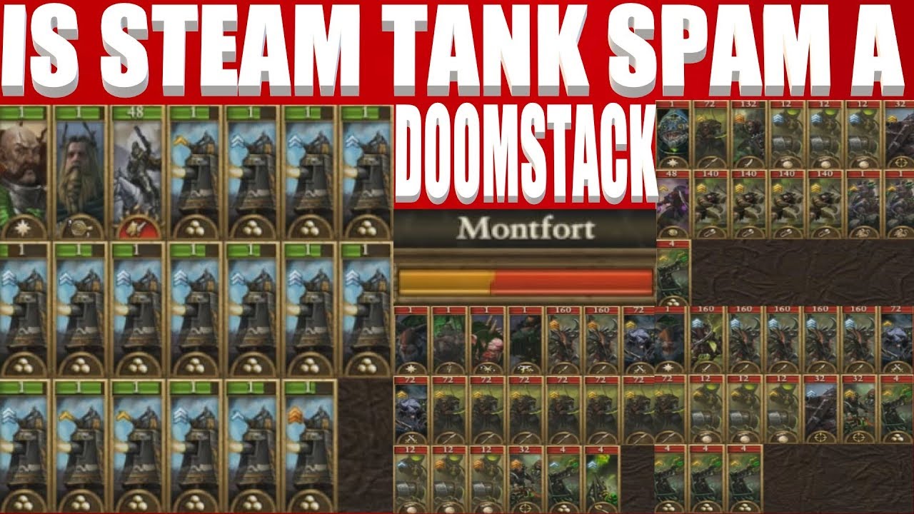 Is Steam Tank Spam A Doomstack?